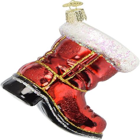 Make a Statement with a Black Magic Boot Ornament